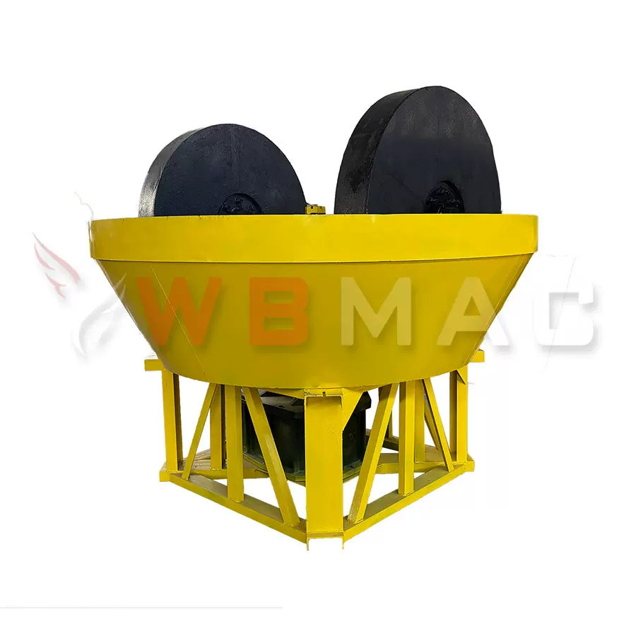 湿碾机 选金框设备 YM-1200 型碾金机 选矿生产线 节能