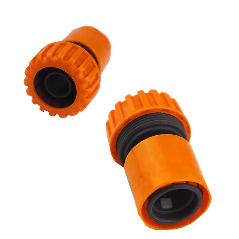6分 3/4通水快接奶嘴用接头6分水管快插接头园艺水管快接