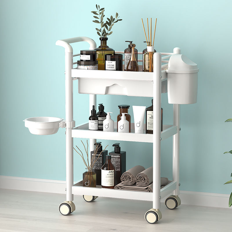 美容小推车美容院专用推车置物架三层小气泡仪器架子多功能工具车