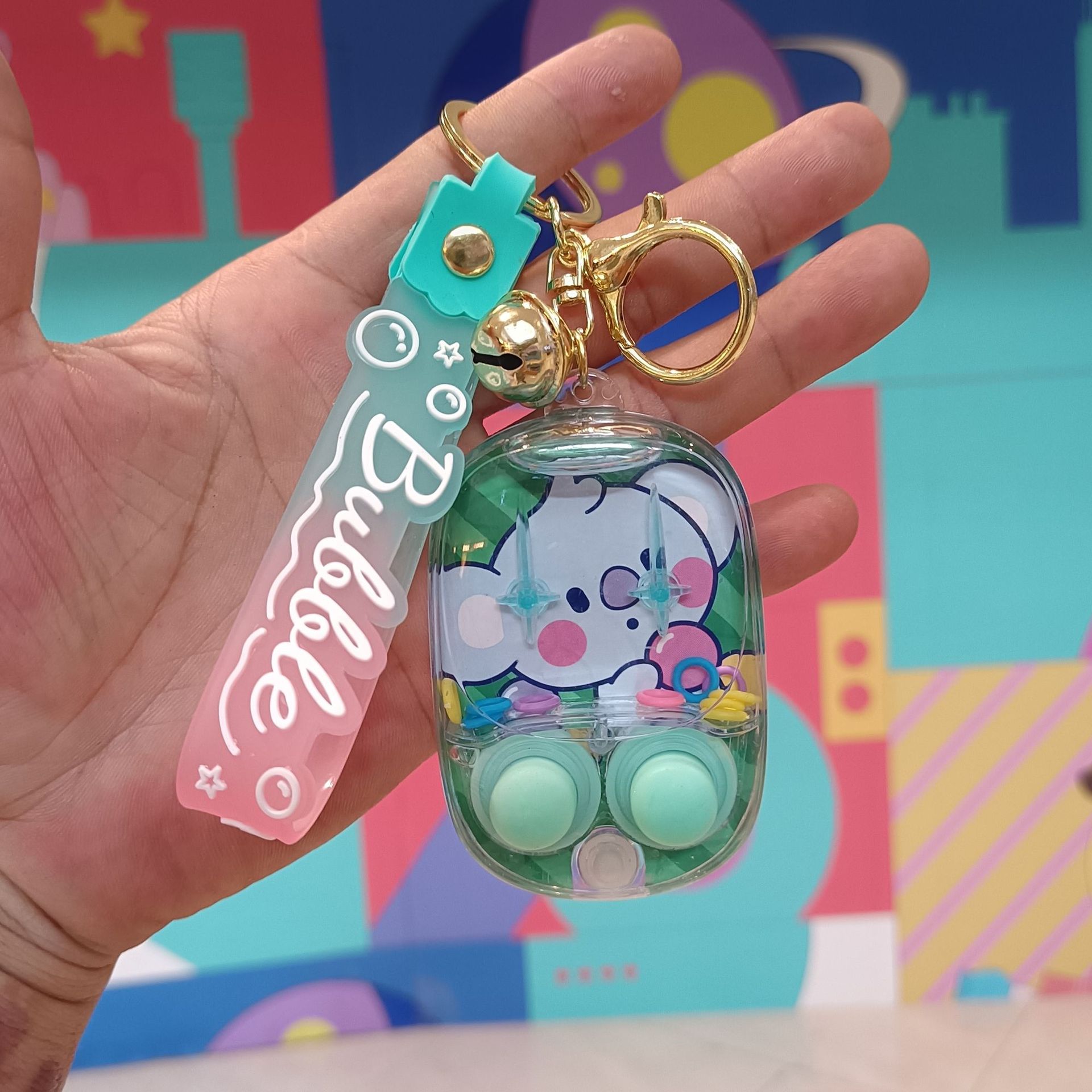 Cute Cartoon Character Pvc Women's Keychain display picture 3