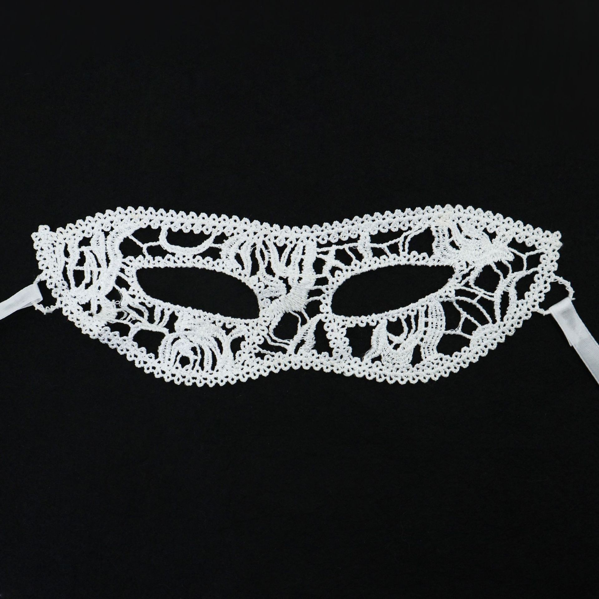 Carnaval máscara de encaje de venta transfronteriza máscara de maquillaje de fiesta de baile máscara de encaje amorfa máscara TK