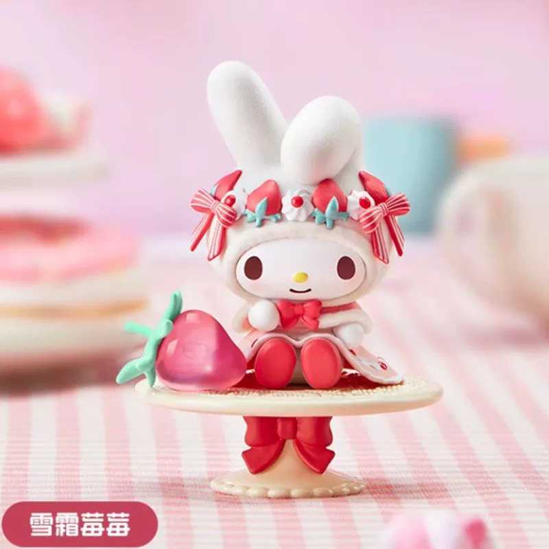 Настольная фигурка Sanrio My Melody «Afternoon Tea», мини‑фигурка ≈11 см, слепые коробки и наборы