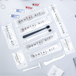 Hotel Disposable Wide Head Toothbrush with Toothpaste Hotel Homestay Disposable Toiletries Set Hotel Supplies