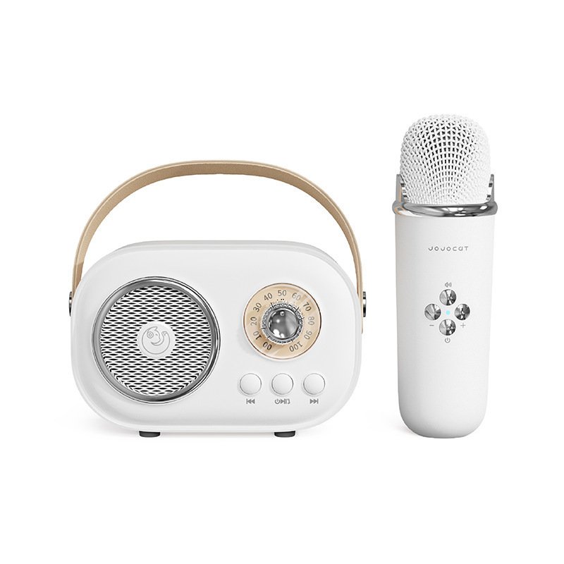 K歌bluetoothスピーカープレゼントカスタムロゴ携帯bluetoothオーディオマイク付きサブウーファカード携帯オーディオ|undefined