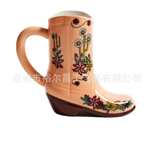 Western Cowboy Boot Mug �մ���������ţ��ѥ�������Ƭ���ȱ���