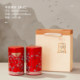 High red double cans with bag