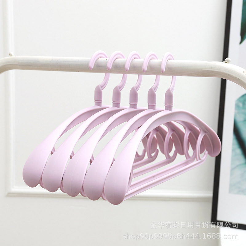 Percha de ropa de hogar ropa suspensión antideslizante hombro esquina no puede permitirse la bolsa Ropa percha ropa percha espesada extra grande