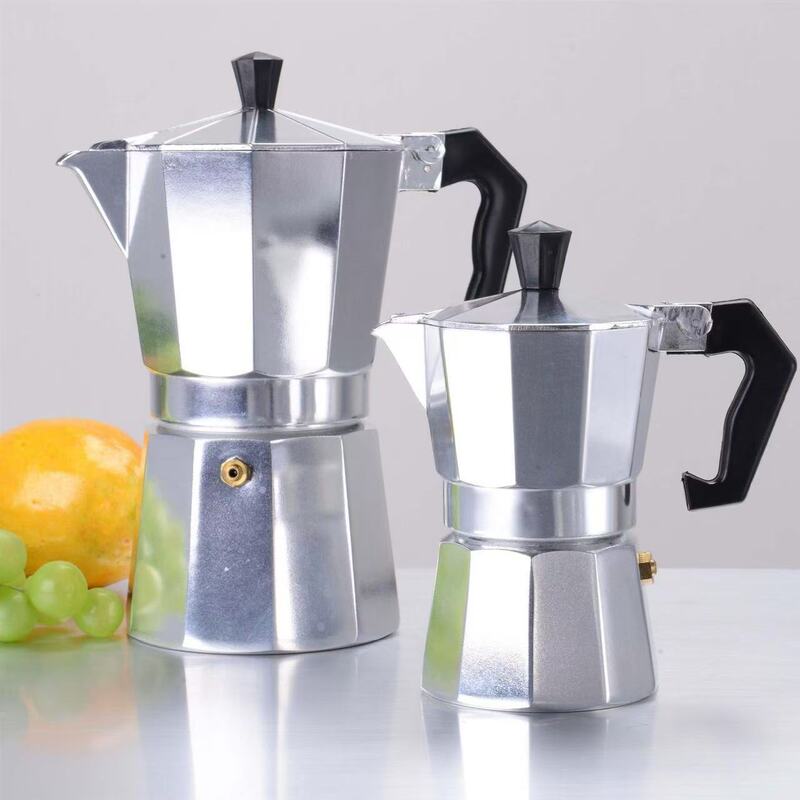 Moka Pot Aluminum Octagonal Moka Pot Coffee Pot Coffee Brewing Pot Espresso Extraction Coffee Equipment Wholesale Moka Pot Aluminum Octagonal Moka Pot Coffee Pot Coffee Brewing Pot Espresso Extraction Coffee Equipment Wholesale