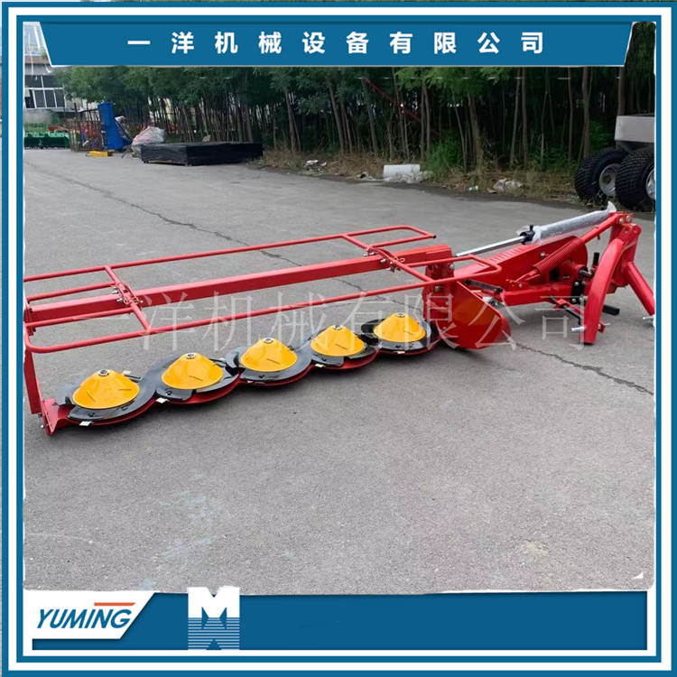 旋转鼓式割草机 多圆盘割草机苜蓿艾草收割机 割带塔头地的打草机