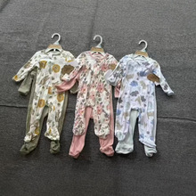 STOCK外贸尾货原单工厂库存 批发哈衣爬服长袖长脚童装