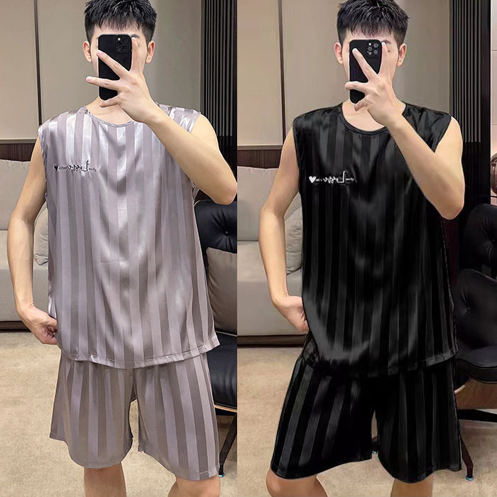 검은색 줄무늬 + 보라색 줄무늬