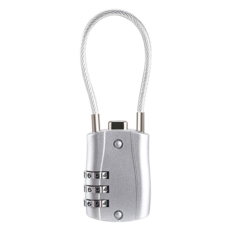 Password Padlock Waterproof Rust-proof Suitcase Lock Wardrobe School Bag Luggage Gym Home Small Lock Mini