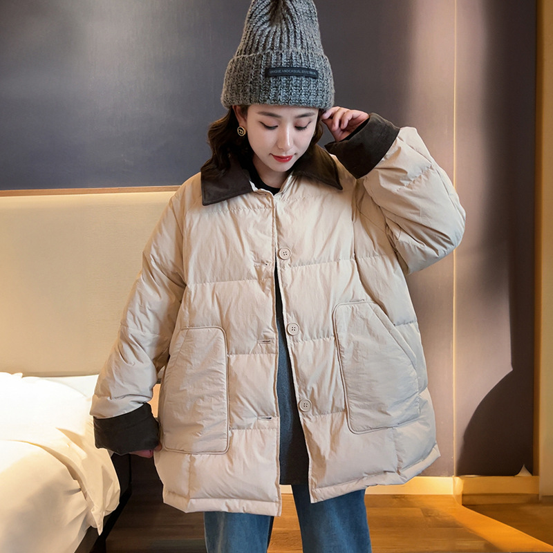 오트밀 컬러와 코듀로이