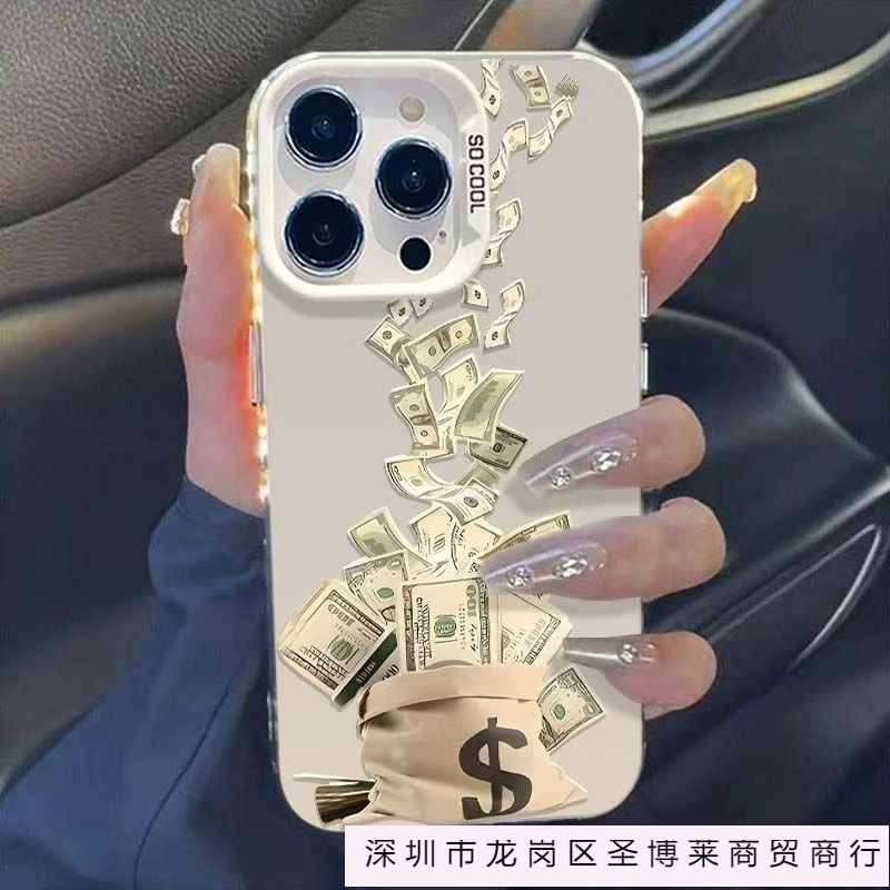 Us Dollar Packaging Suitable for Apple 16Promax Mobile Phone Case Iphone15Pro14 Anti-Fall 1312 Hard 11 Fashion X