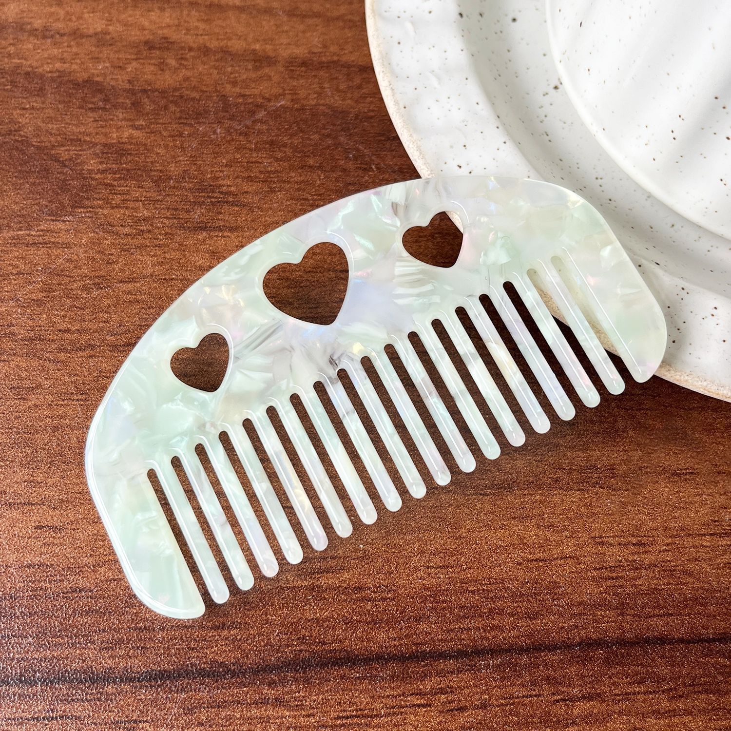 Sensación de alto nivel ~ acético placa portátil lavable pein de cabello antiestático pein de cabello retro