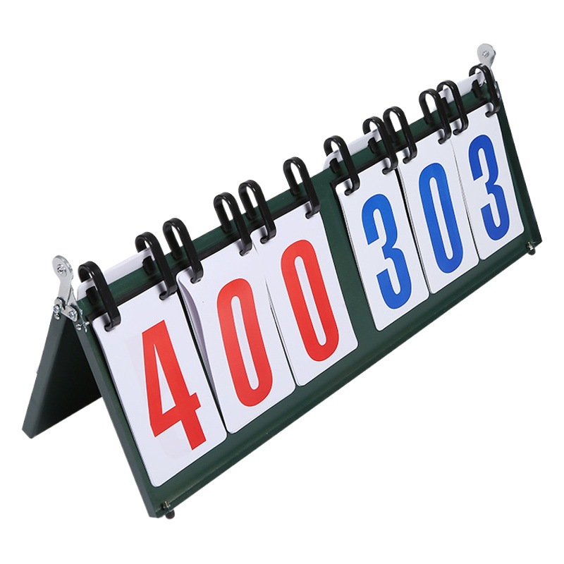 Basketball Scoreboard Scoreboard Flip Card Game Flip Card Scoreboard Table Tennis Counting Points Score Card