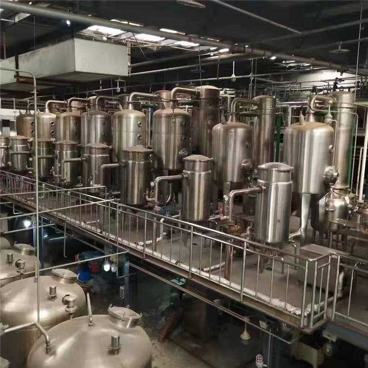 出售制药厂化工设备 二手蒸发器 提取罐 储罐 反应釜