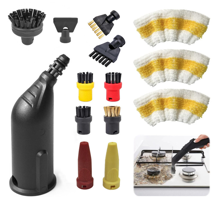 Adecuado para Kichi Karcher Kahe SC1SC2SC4SC5 molienda de vapor paño trapeador cubierta nylon cepillo cobre