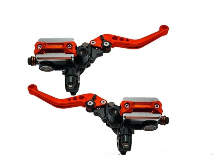 Motorcycle Modification Accessories Cnc Golden Prince Brake Pump 22mm Hydraulic Brake Pump Assembly Modified Left and Right Double Pumps