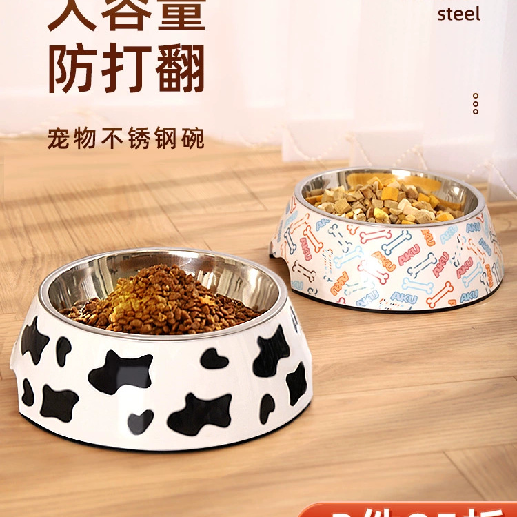 Tacos de comida para perros Tacos de comida para gatos Tacos de agua para bebidas Tacos de comida para perros Tacos de comida para gatos de acero inoxidable Tacos de alimentos para gatos para mascotas