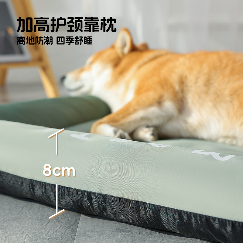 Nueva perrera para perros, estera para gatos y perros, perrera de seda helada, cama para gatos, perrera cuadrada transpirable para mascotas, disponible en todas las estaciones, venta al por mayor transfronteriza