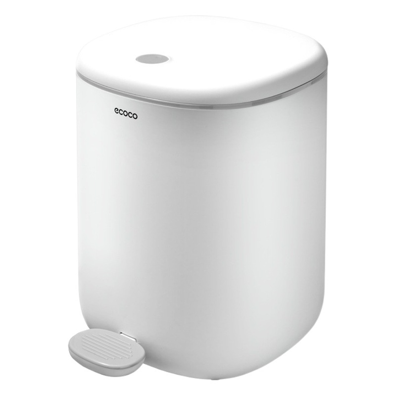 Bote de basura con tapa hogar 2023 inodoro baño cocina dormitorio sala de estar tipo pedal con tapa pie paso gran capacidad