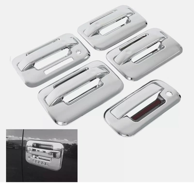 Suitable for 04-14 Ford F150 door handle cover plating handle cover tailgate handle cover kit (Portal Wrist)