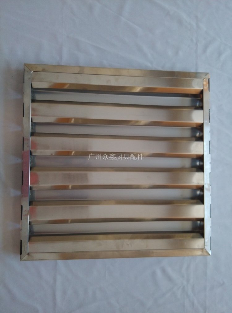 Stainless Steel Range Hood Oil Filter Commercial Range Hood Stove Accessories Anti-Drip Oil Net Oil Baffle Grate