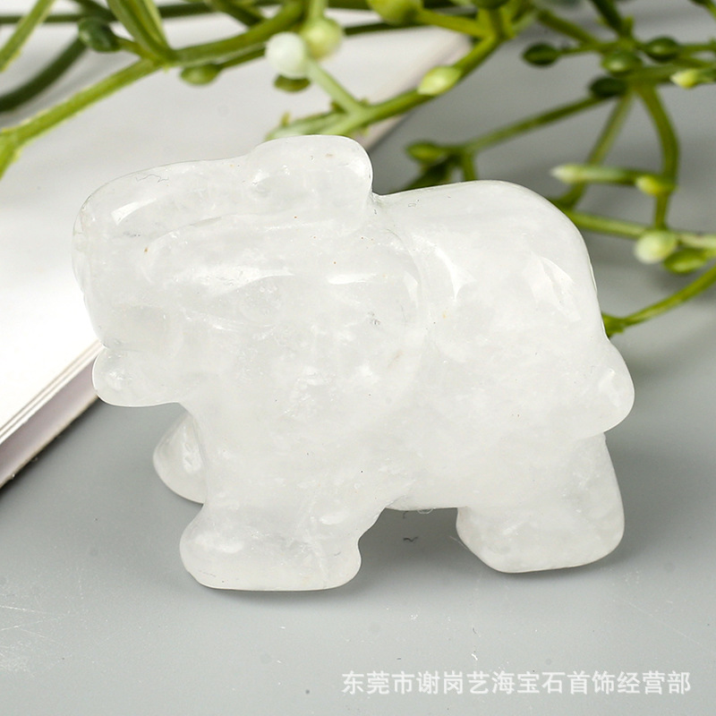 1.5 인치 화이트 크리스탈