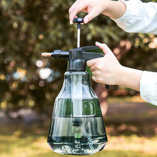 2L透明喷壶喷水壶家用气压式浇花绿色灰色喷雾瓶塑料浇水壶喷雾器