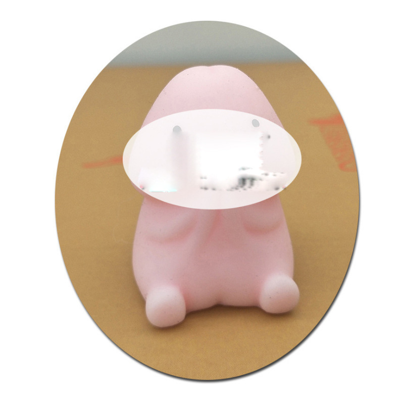 Cute decompression open transport Ding vent dumplings spoof vent toys decompression pinch music TPR dumplings Toy Mi