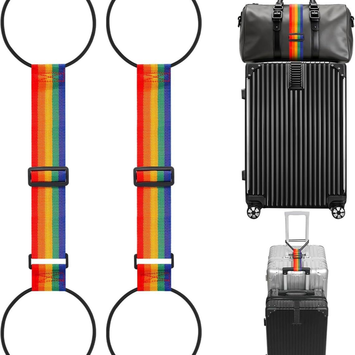 Cross-border best-selling luggage strap, elastic luggage strap, suitcase strap, travel expansion carry-on luggage fixing strap