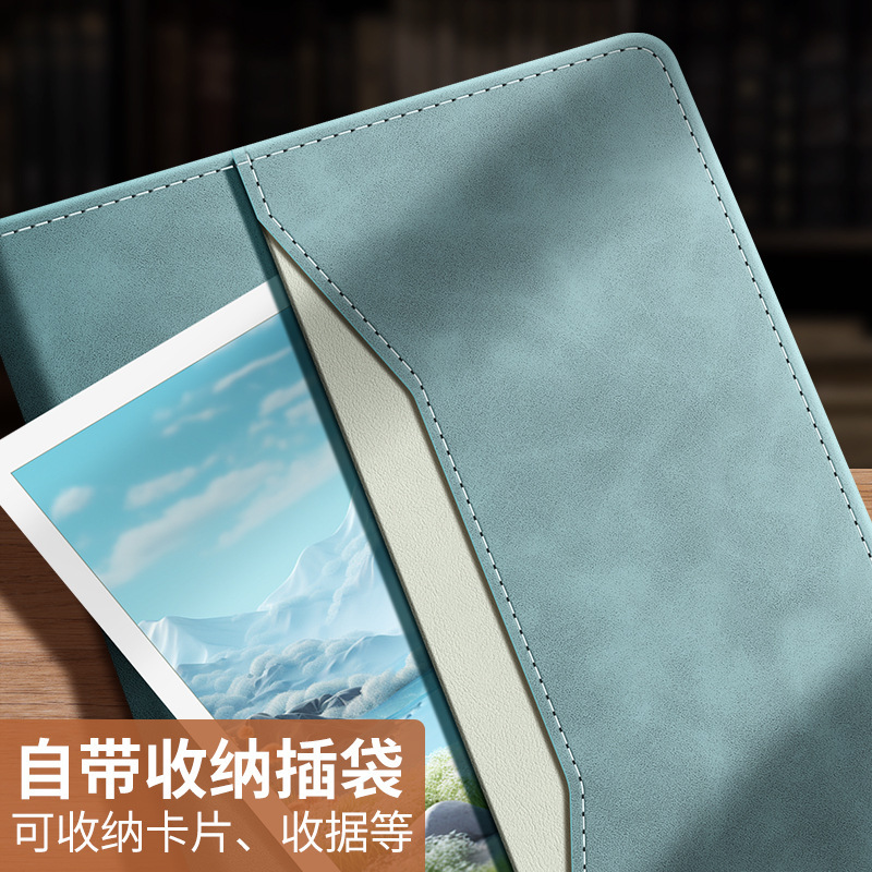 A5 cuaderno de negocios personalizado logotipo de alto valor facial cuaderno de oficina notas de reuniones diarios papelería al por mayor