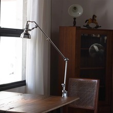【厂家直销】中古包豪斯摇臂伸缩台灯工业风复古设计师书房工作阅
