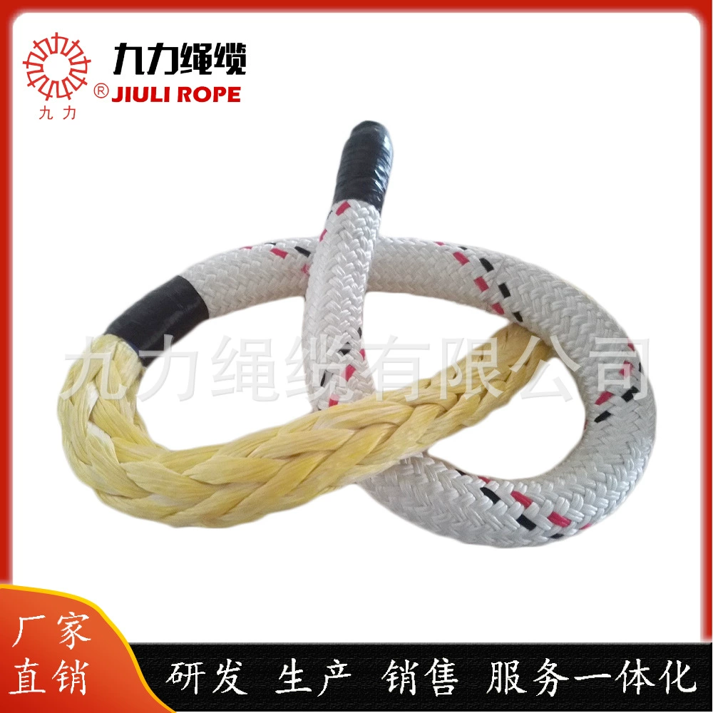 Двойной плетеный кабель, внутренний слой, полимер, полиэтилен, внешний полиэстер, плетеный с черным и красным маркировочным кабелем, 4–500 м.