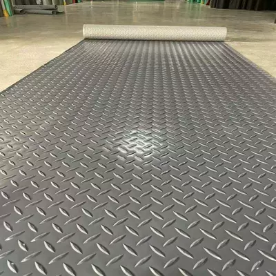 Avtomobil döşəmə paspasları – Pvc Flooring, Corridor Patterned Rubber - gray-herringbone-pattern-at-25mm-thickness-09-12m-thickened-25mm-thick
