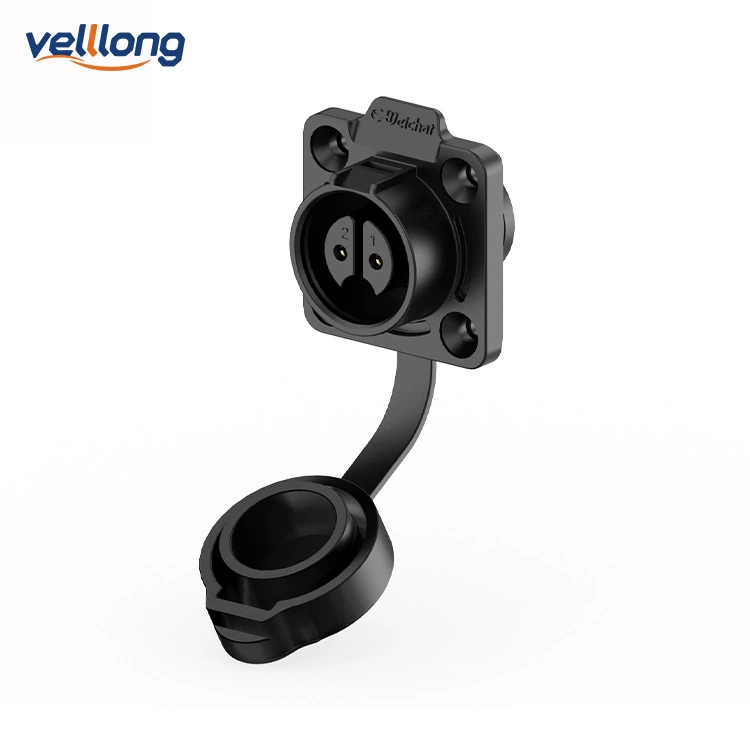 IP68 waterproof power socket connector EW-LP16 panel plastic 2/3/4/5/7/8/9 aviation plug