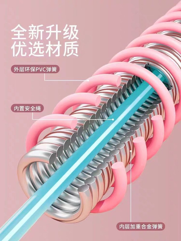 女性のウエストを美しくするためのフラフープスプリングフィットネス、大人の痩身ウエスト、腰を傷つけない加重、折りたたみ式ソフト腹部痩身アーティファクト|undefined