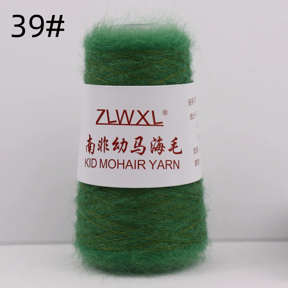 ZLWXL 50g 650m детский мохер пряжа - южноафриканский мохер, ручная вязка мягкая нить для вязания