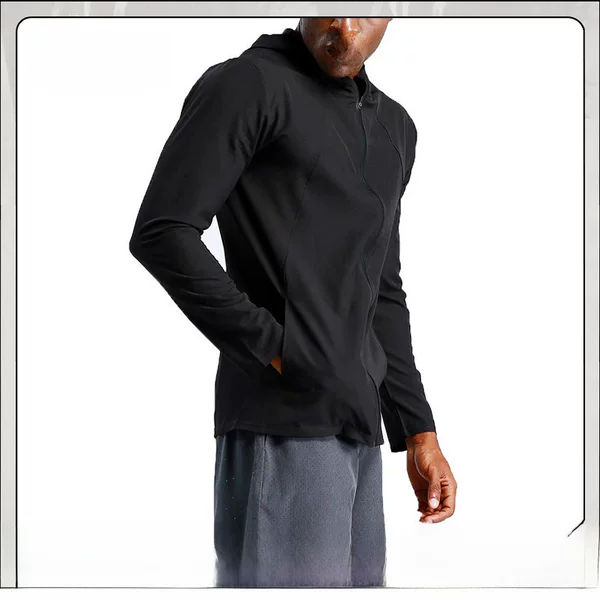 nba Casual Quick-drying Fitness Running Sports Jacket Men's Hooded Outdoor Football Woven Jacket Men's Top