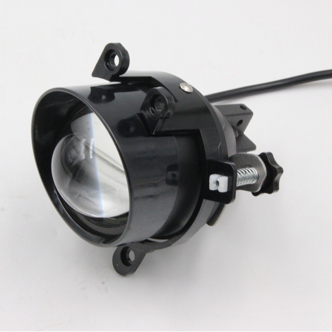 Luz antiniebla J1 de doble lente, bombilla LED de 3.0 pulgadas, ultrabrillante, integrada para luz de lejos y de cerca, universal de 9-36V.