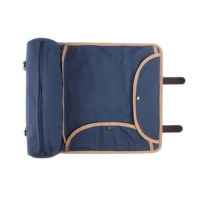 Cocktail Kit acampar al aire libre portátil lienzo Kit de un solo hombro bartender herramienta bolsa de almacenamiento de una sola pieza de entrega