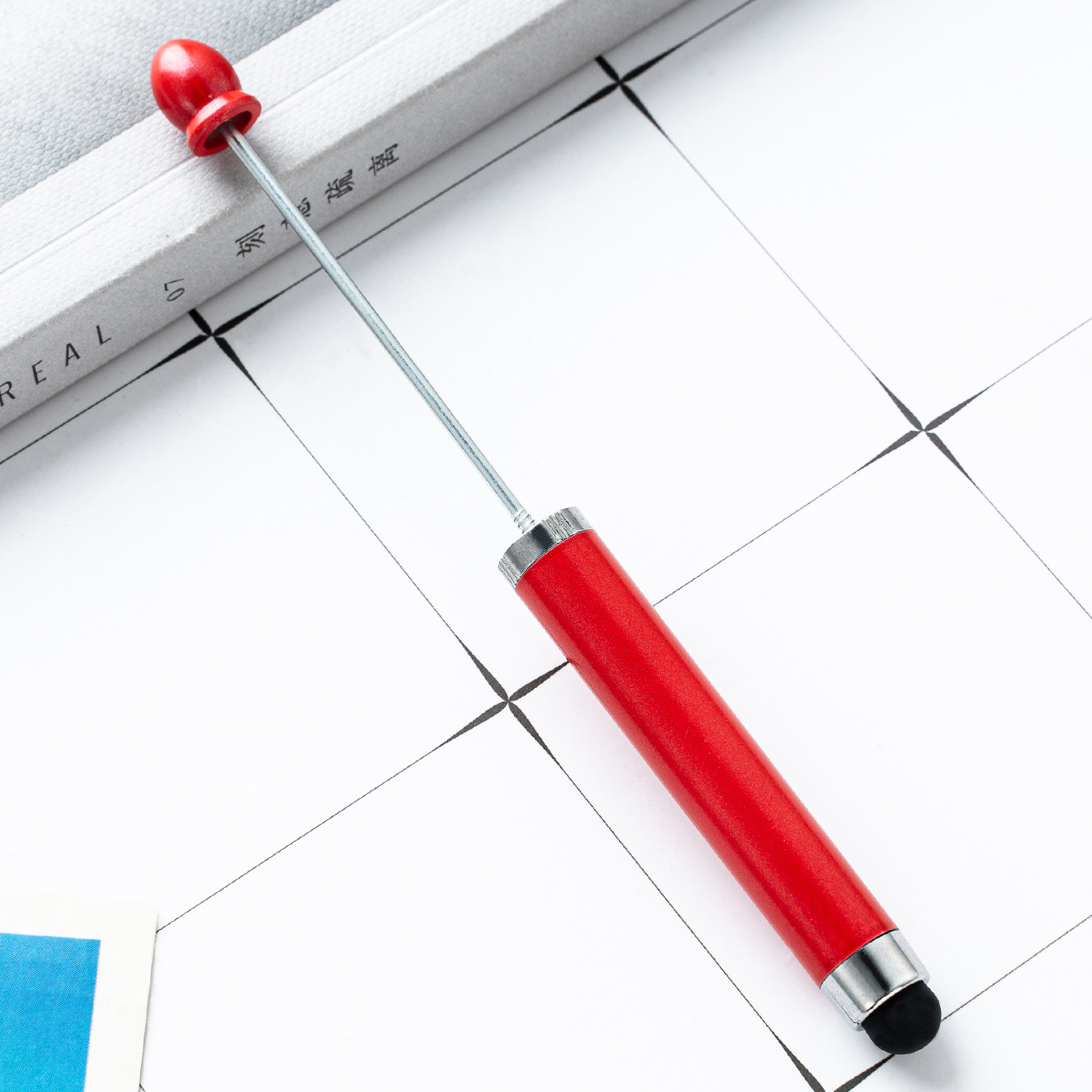 Nuevo bolígrafo de pantalla táctil DIY multifuncional 3 en 1 bolígrafo de bolas creativo de control táctil multicolor bolígrafo