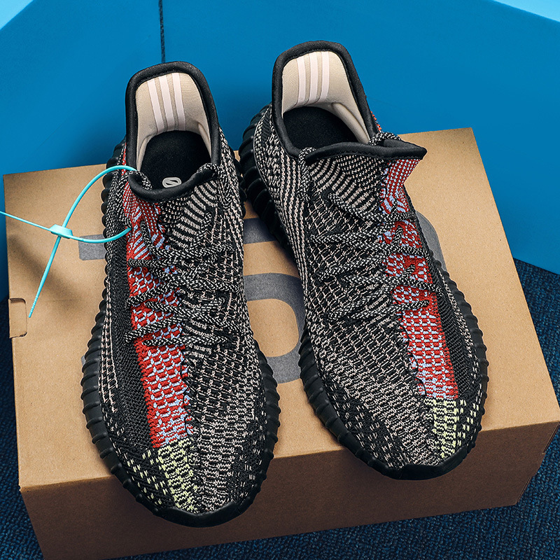 350 정말 폭발적인-검은 색과 빨간색 스티칭