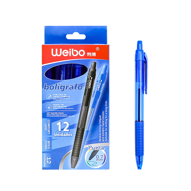 威博文具 練習用ペン 速乾性ゲルインクペン 速乾性サインペン プッシュ式STチップ 透明ペン プッシュ式 学生試験用|undefined