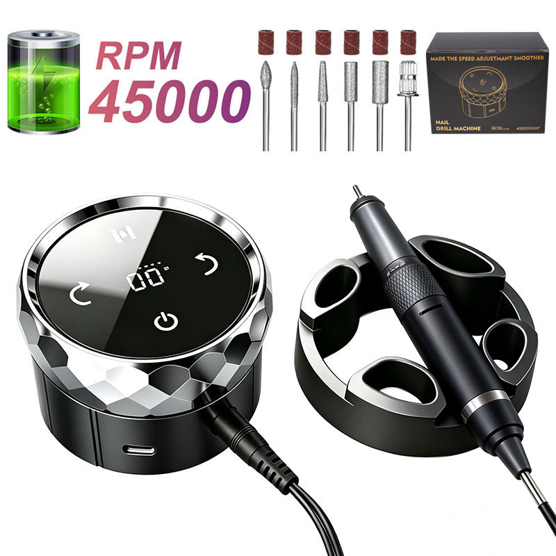 Torno Eléctrico para Uñas Portátil Recargable para Manicura image 29