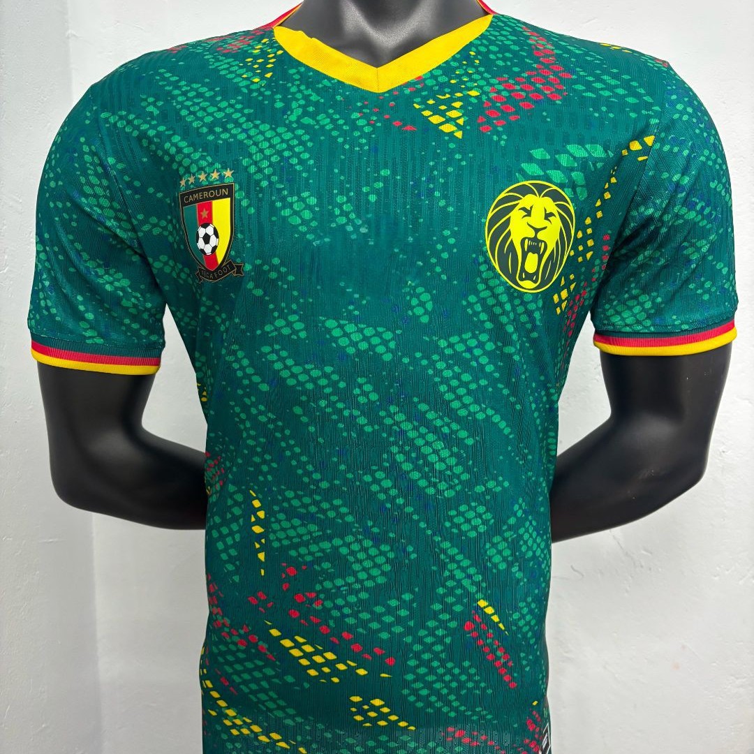 2627 African Cup Cameroon new home and away player football jerseys, popular national team jerseys
