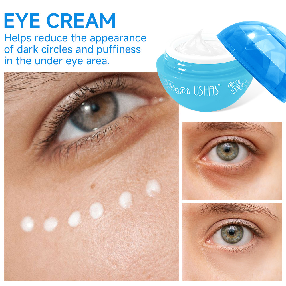USHAS Europa y los Estados Unidos cruzando la frontera spot venta caliente protector nutritivo crema de ojos esférica hidratante