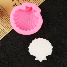 立体海贝 贝壳翻糖硅胶模具液态硅胶模具胶DIY软陶手工皂模具
