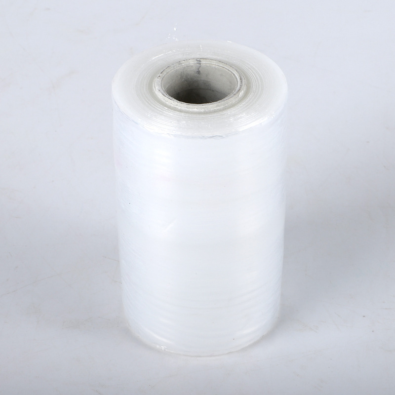 Procesamiento de película estirable personalizada personalizada 50cm embalaje película estirable embalaje industrial PE película de plástico película estirable transparente